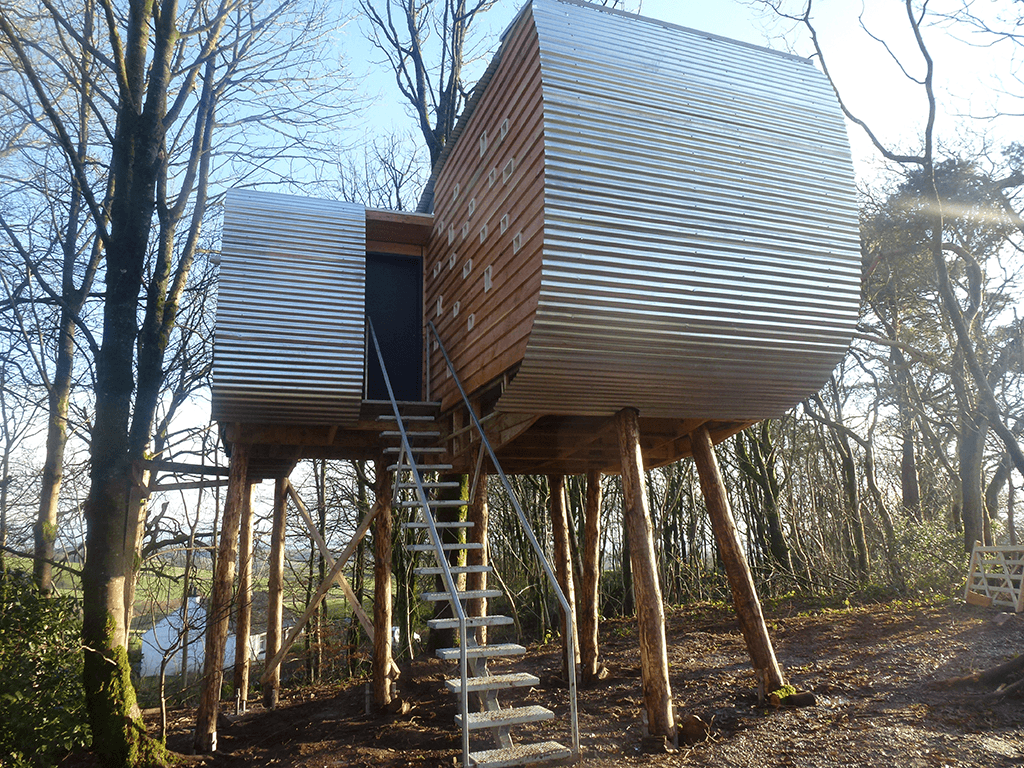 Brockloch Treehouse Exterior